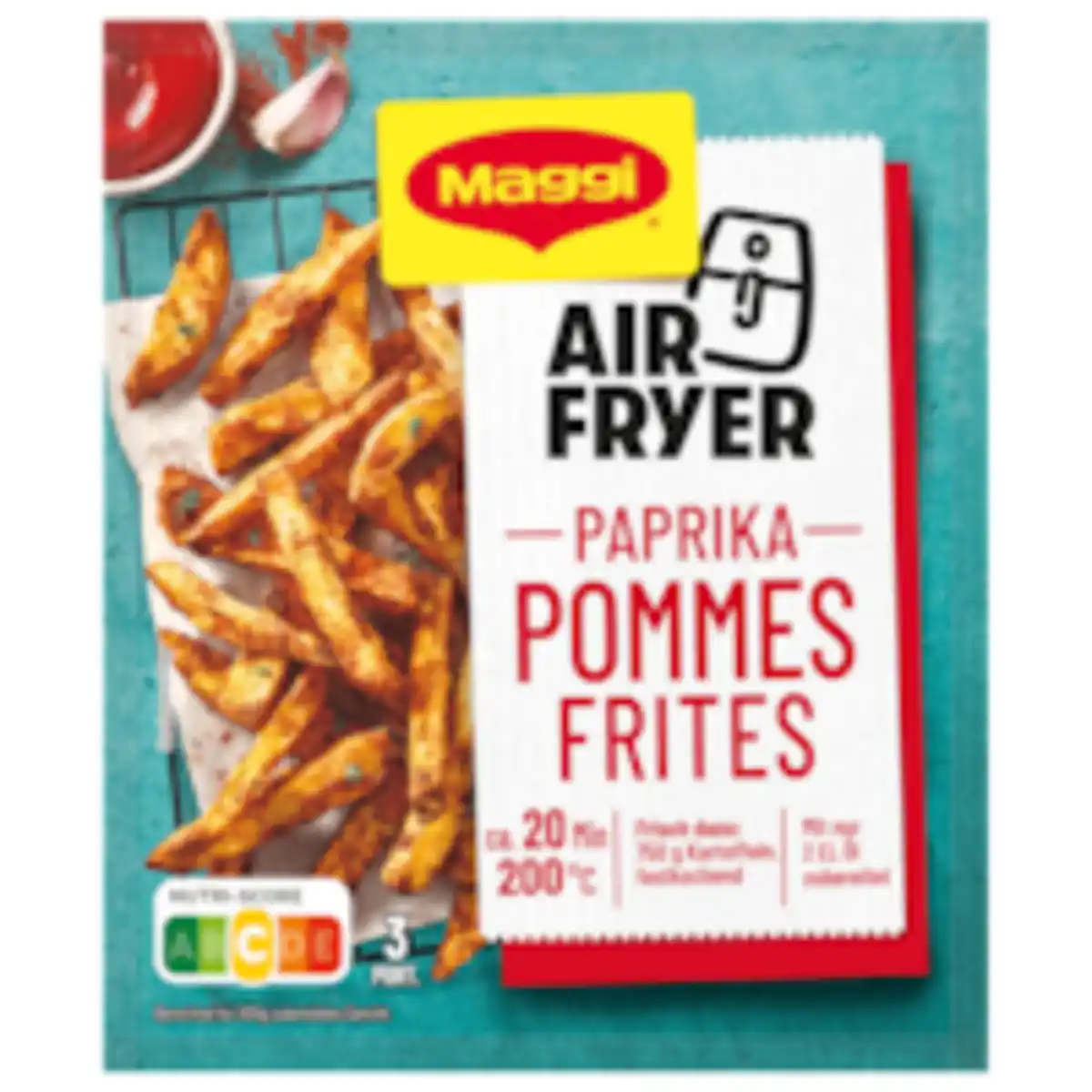 Bild 1 von Maggi Fix Airfryer Paprika Pommes Frites