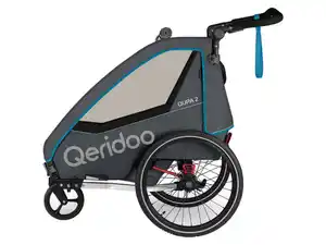 QERIDOO Fahrradanhänger QUPA 2