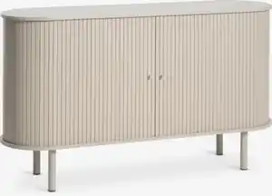 Sideboard DYVIG 140 cm 2 Rollläden sand