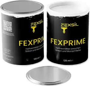 FEXSIL Haftgrundierung 125 ml weiß zum Überstreichen von Silikonfugen