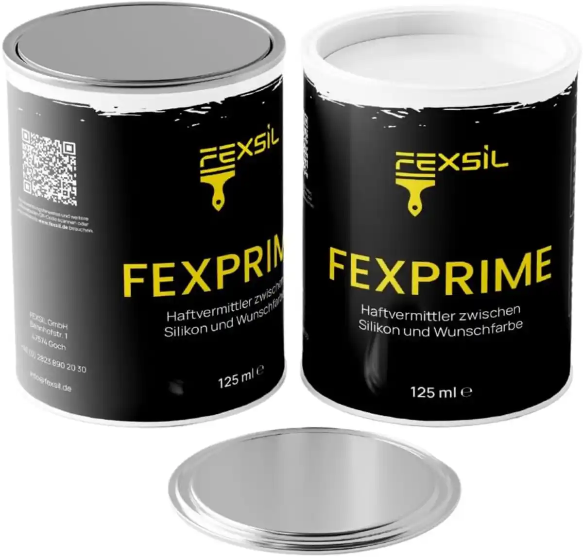 Bild 1 von FEXSIL Haftgrundierung 125 ml weiß zum Überstreichen von Silikonfugen