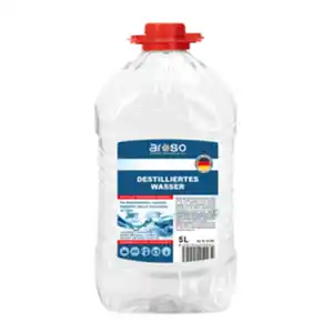 Destilliertes Wasser, 5 Liter