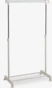 Kleiderständer GUDME B82-132 beige/Chrom
