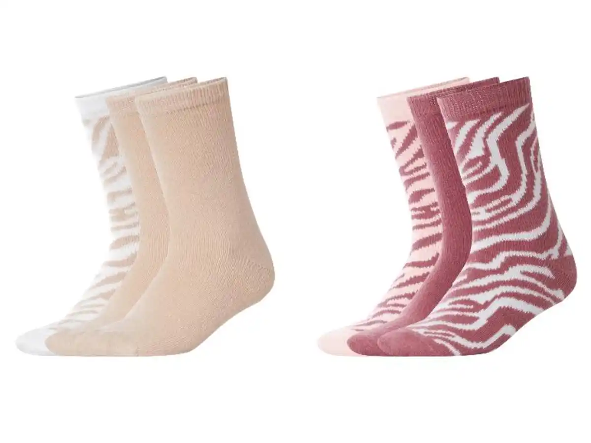 Bild 3 von ESMARA® Damen Kuschelsocken, 3 Paar