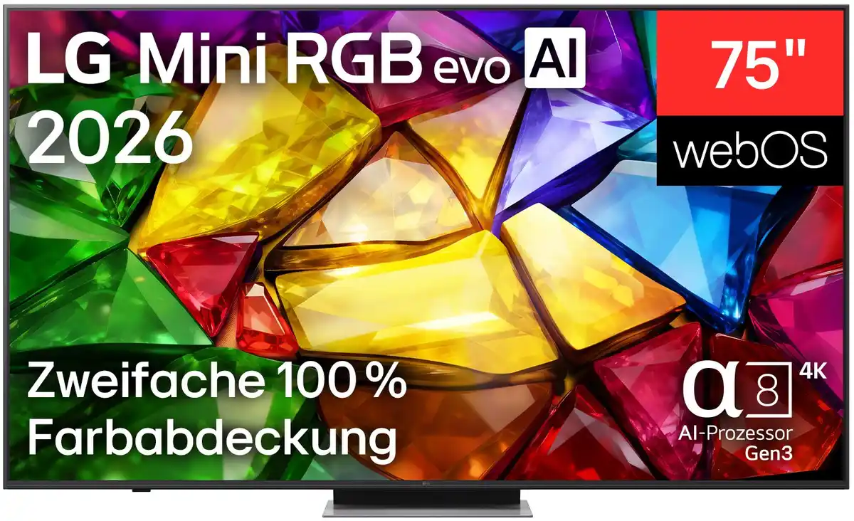 Bild 1 von 75MRGB87B9B 189 cm (75") Mini RGB evo AI TV