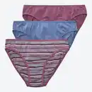 Bild 1 von Damen-Minislip mit hohem Baumwollanteil, 3er-Pack