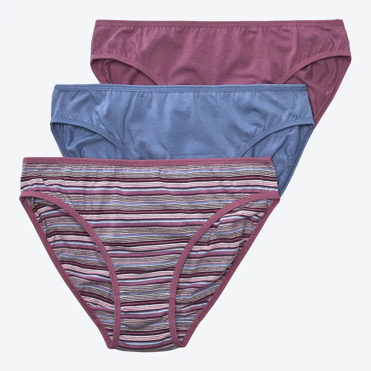 Bild 1 von Damen-Minislip mit hohem Baumwollanteil, 3er-Pack