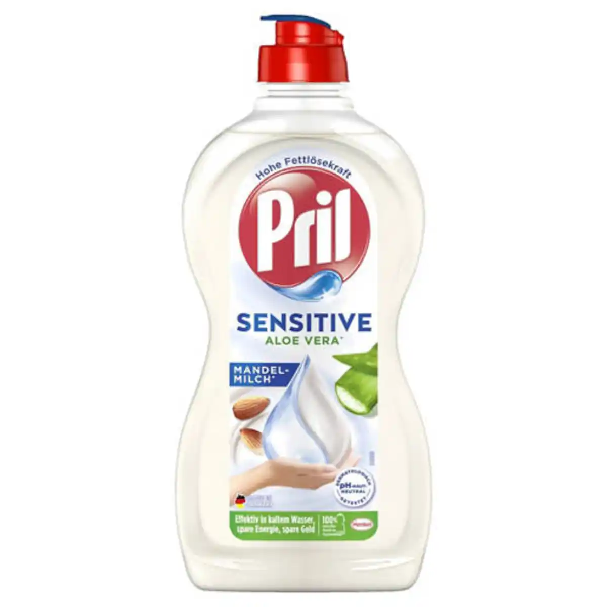Bild 1 von PRIL Kraft-Gel Spülmittel 450 ml, Sensitive Aloe Vera