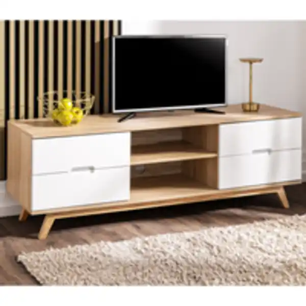 Bild 2 von Better Home TV-Lowboard, ca. 150 x 40 x 50 cm - Weiß