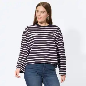 Damen-Langarmshirt mit Baumwolle