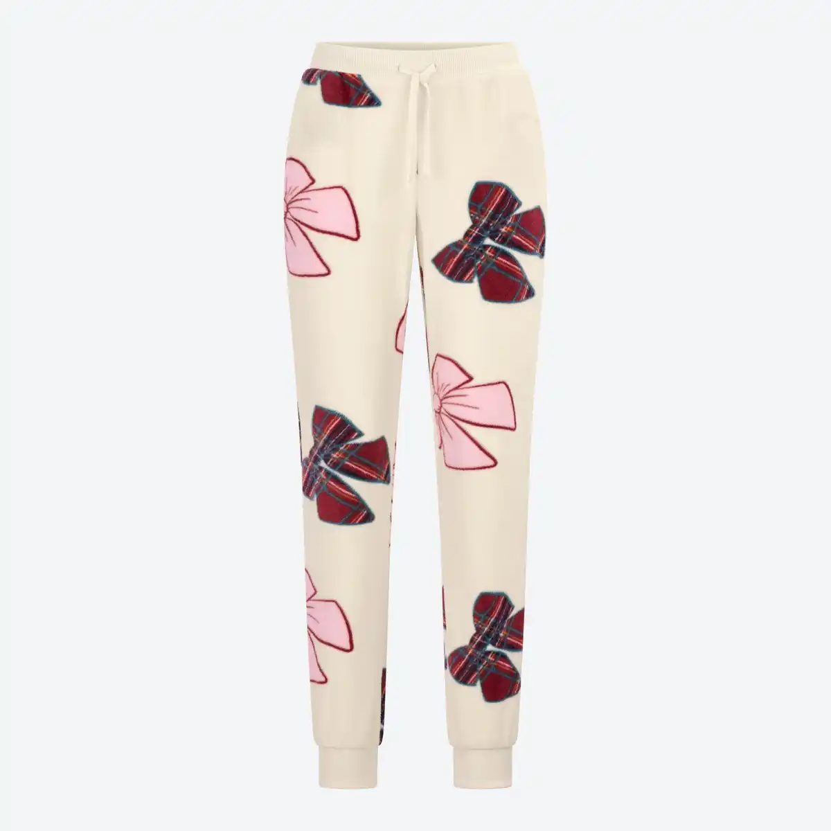 Bild 3 von Damen-Homewear-Hose mit Schleifenmuster