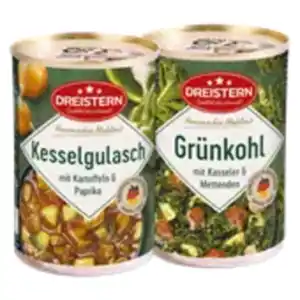 Dreistern Hausmacher Mahlzeit