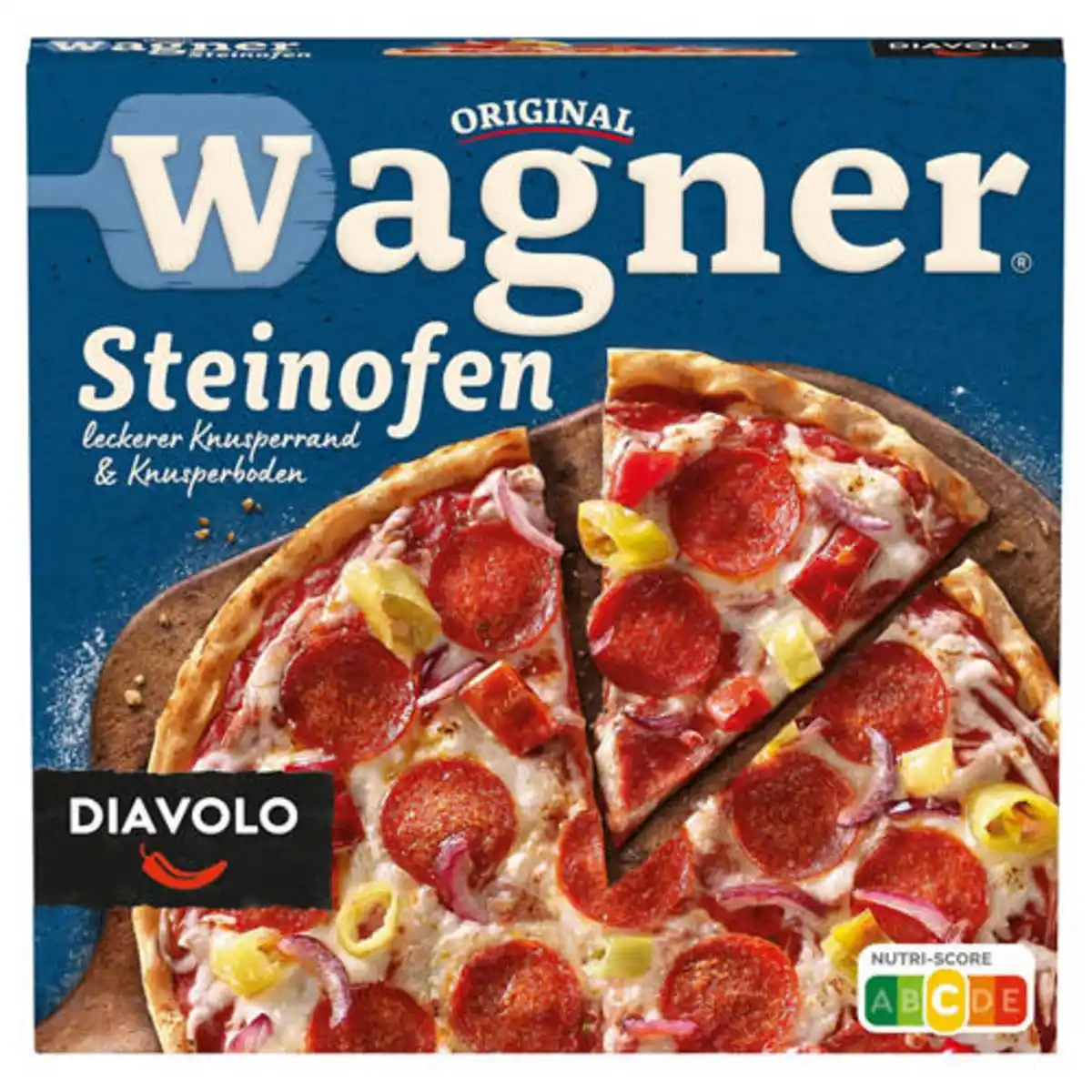Bild 1 von ORIGINAL WAGNER Steinofenpizza 350 g, Diavolo