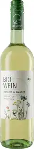 Bio Sonne Riesling + Rivaner QbA halbtrocken Rheinhessen, 0,75 L
