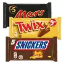 Bild 1 von Snickers, Twix oder Mars Riegel 5er-Pack