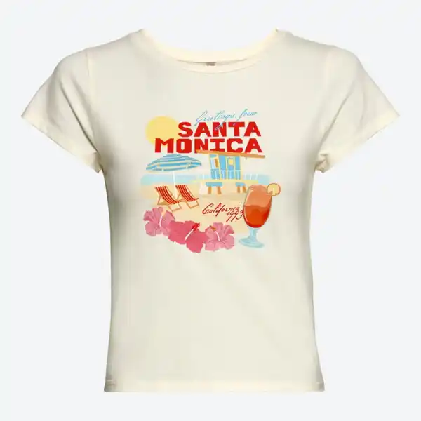 Bild 2 von Damen-T-Shirt mit Frontaufdruck