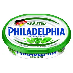 PHILADELPHIA Frischkäse 195 g, Kräuter