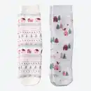 Bild 1 von Damen-ABS-Socken mit Winter-Motiven, 2er-Pack
