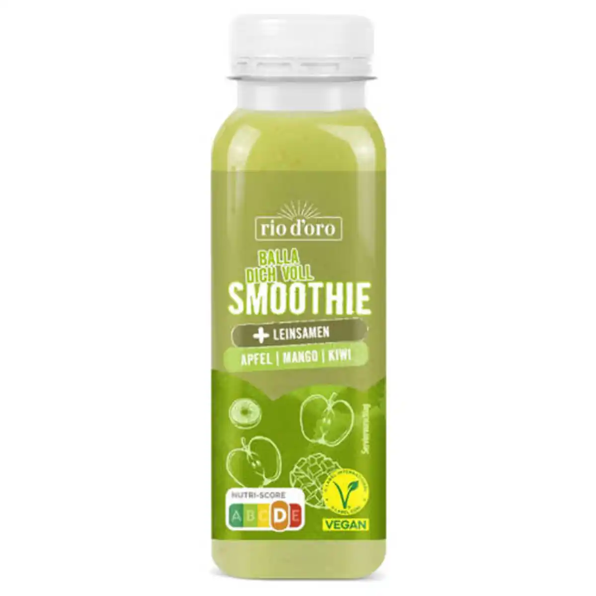 Bild 1 von RIO D' ORO Smoothie Plus 250 ml, Apfel-Mango-Kiwi-Leinsamen