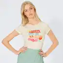 Bild 1 von Damen-T-Shirt mit Frontaufdruck