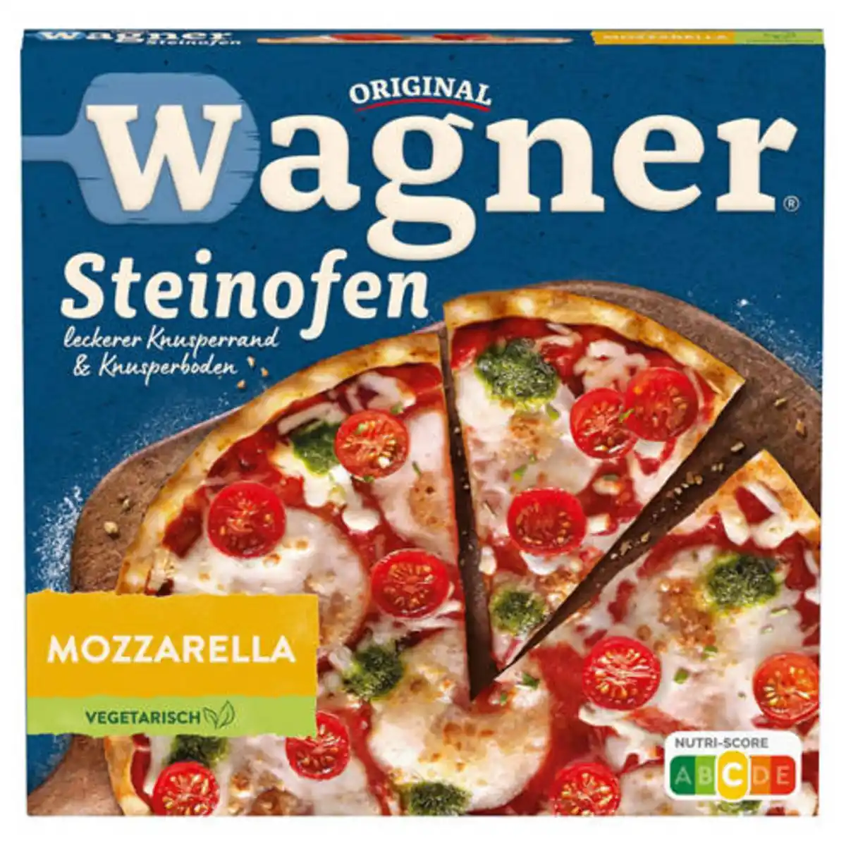 Bild 1 von ORIGINAL WAGNER Steinofenpizza 350 g, Mozzarella