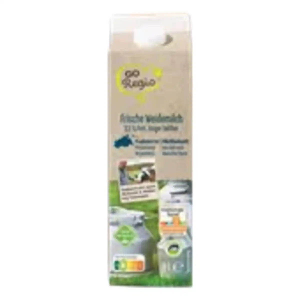 Bild 1 von GO Regio Frische Weidemilch 3,5 % Fett