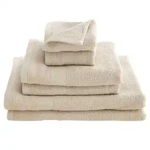 NOVITESSE Frottier-Handtücher 6er-Set, Beige