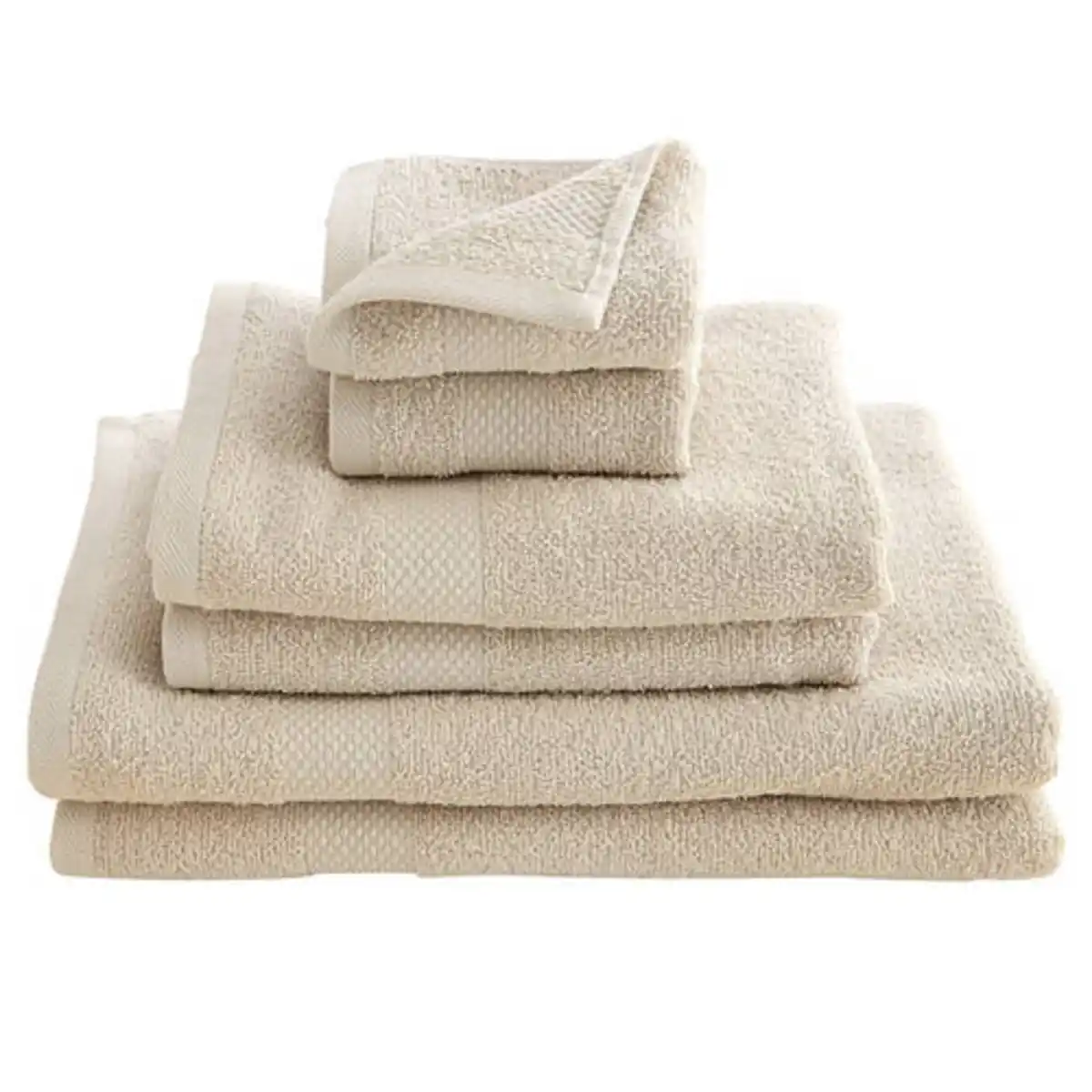 Bild 1 von NOVITESSE Frottier-Handtücher 6er-Set, Beige