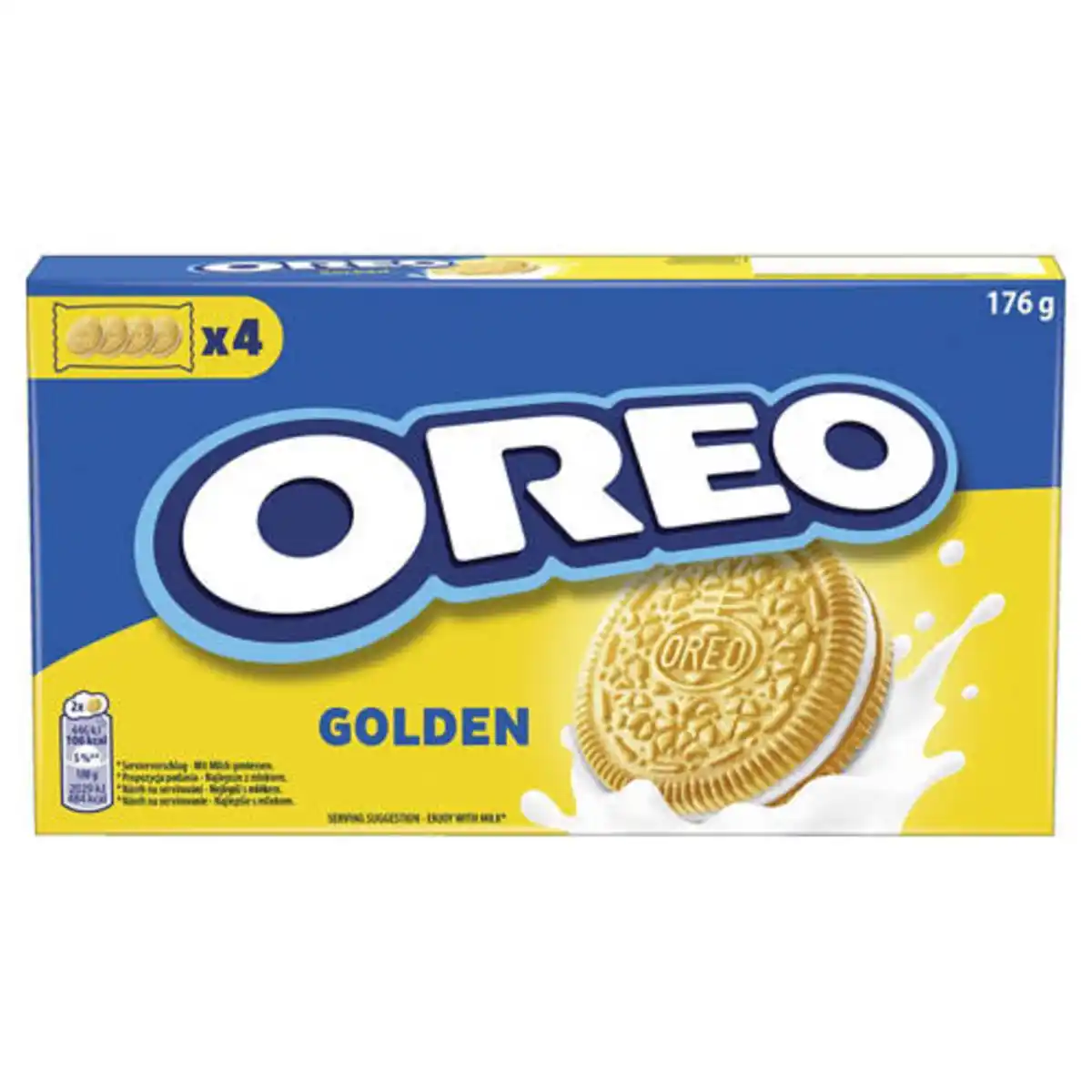 Bild 1 von OREO Kekse 176 g, Golden