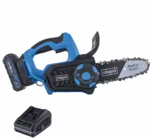 Scheppach 20 V Akku-Kettensäge "Brushless" inkl. Ersatzkette