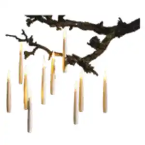 10er-Set Flammenlose LED-Kerzen