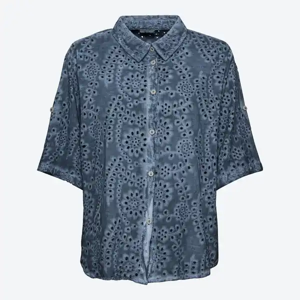 Bild 3 von Damen-Bluse mit Stickerei