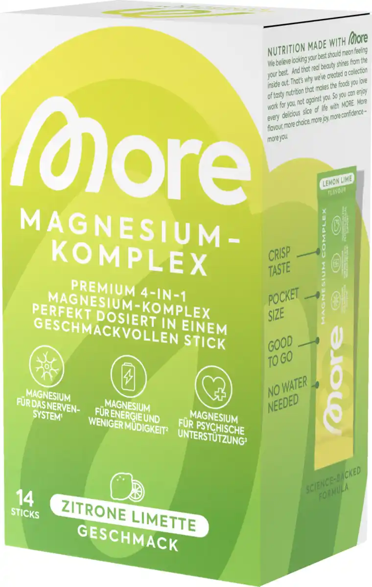 Bild 1 von More Magnesium Complex Zitrone Limette