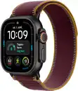 Bild 1 von Apple Watch Ultra 4 (49mm) GPS+5G Smartwatch Titan mit Trail Loop Armband (M/L) schwarz/burgunder