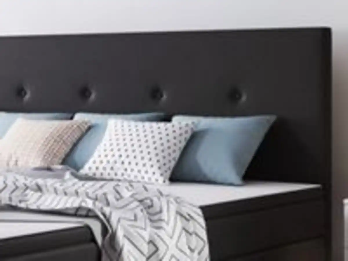 Bild 4 von IHG Boxspringbett Jump 180x200 Webstoff Schwarz Typ 2