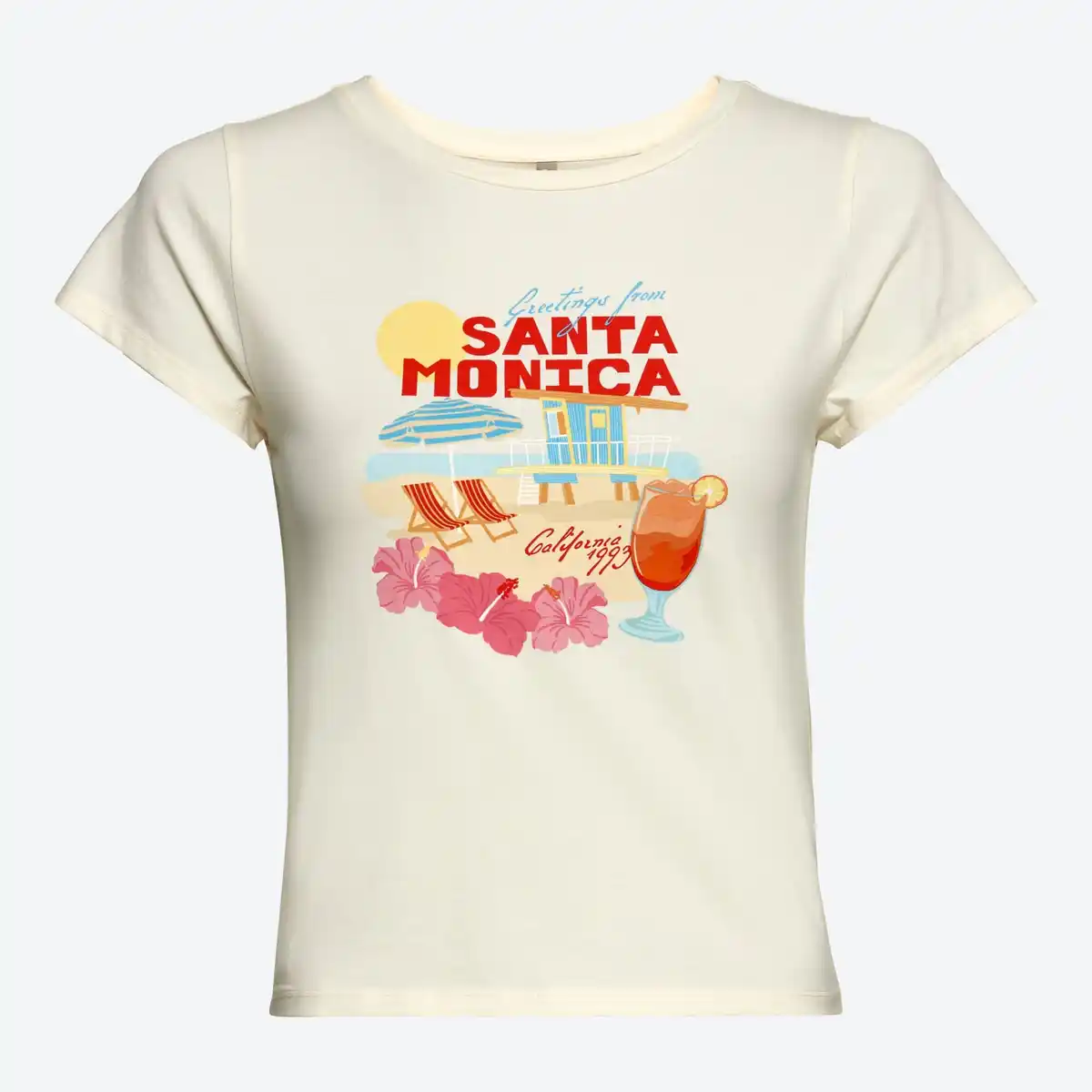 Bild 3 von Damen-T-Shirt mit Frontaufdruck