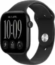 Bild 1 von Apple Watch Series 12 (46mm) GPS Smartwatch Alu mit Sportarmband S/M schwarz/schwarz