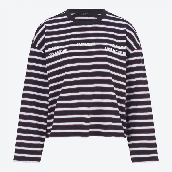 Bild 3 von Damen-Langarmshirt mit Baumwolle