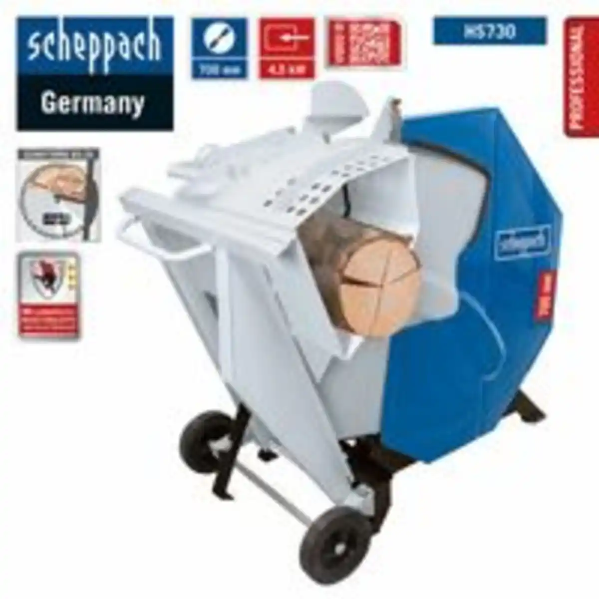 Bild 4 von Scheppach Wippkreissäge HS730, 400 V