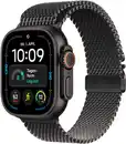Bild 1 von Apple Watch Ultra 4 (49mm) GPS+5G Smartwatch Titan mit Milanaise Armband (M) schwarz/schwarz
