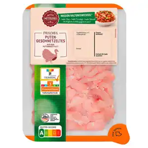 MEINE METZGEREI Puten Geschnetzeltes 400 g