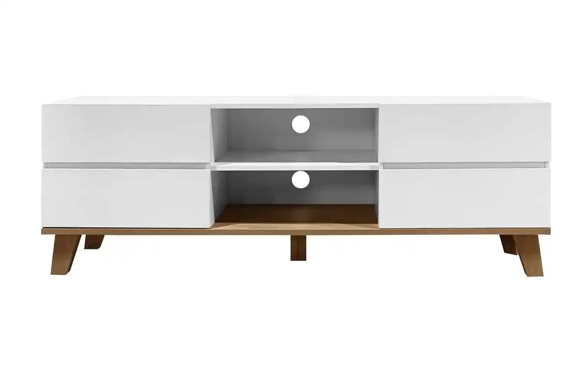 Bild 1 von Better Home TV-Lowboard mit 4 Türen & 2 Fächer, ca. 150 x 39,5 x 54 cm - Weiß