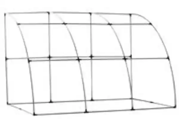 Bild 3 von Hardin 1fachgut Wintergewächshaus, ca. 300 x 200 x 200 cm
