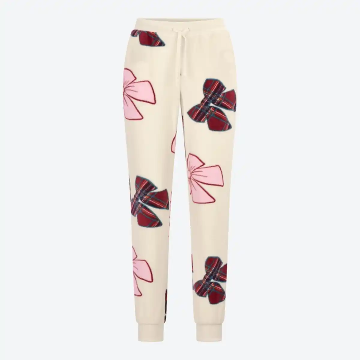 Bild 2 von Damen-Homewear-Hose mit Schleifenmuster