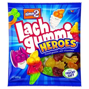 STORCK NIMM 2 Lachgummi 225 g, Heroes