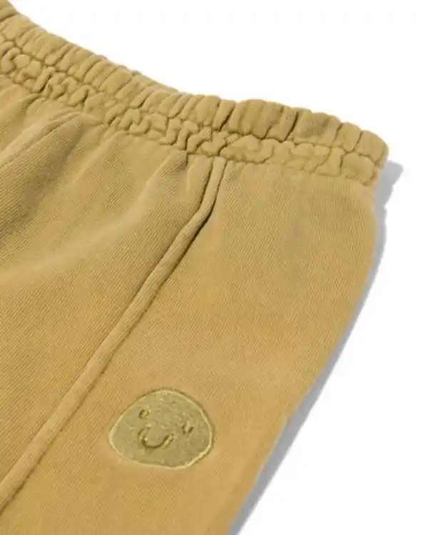 Bild 3 von Babyhose, bequeme Passform, aus Sweatstoff mit Gesicht grün