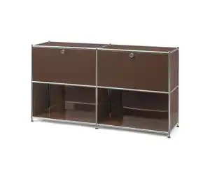 Sideboard Metall »CN3« mit 2 versetzbaren Klappenfächern