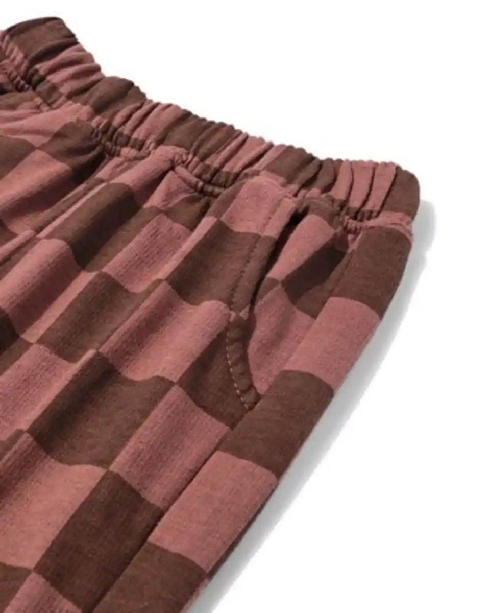 Bild 4 von Baby-Bekleidungsset, Sweatstoff, kariert braun