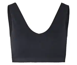 Seamless-Bustier, schwarz