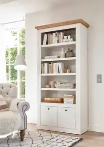 OTTO home Regal Westminster, Garderobenschrank, Wohnzimmerschrank, Mehrzweckschrank, Schrank, Metallgriffe, vielseitig einsetzbar, in 2 Farben erhältlich